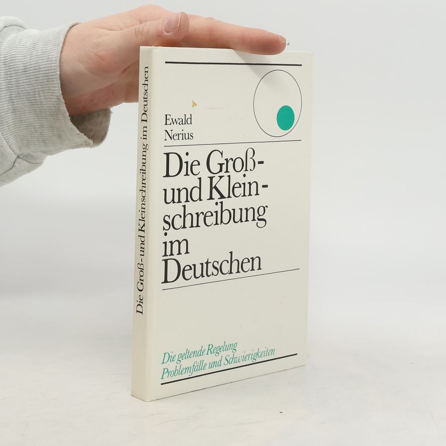 Petra Ewald Die Gross- und Kleinschreibung im Deutschen