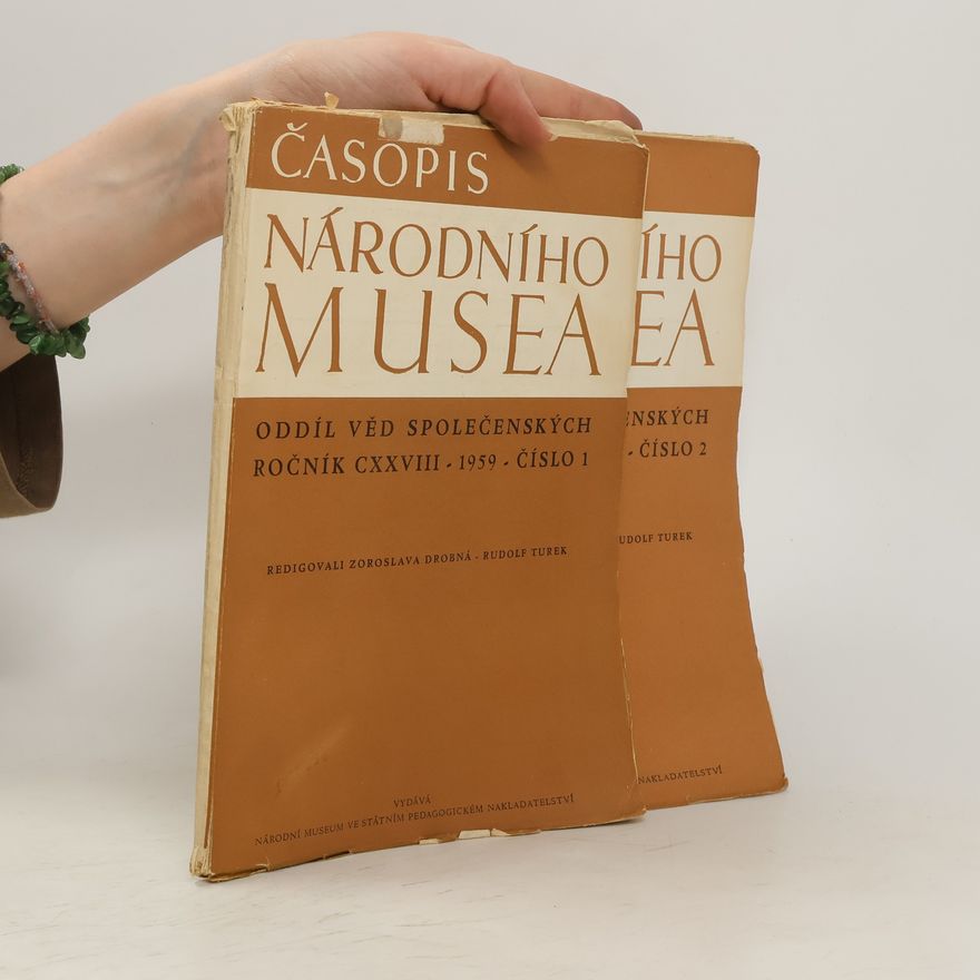 Rudolf Turek Časopis Národního musea 1-2/1959