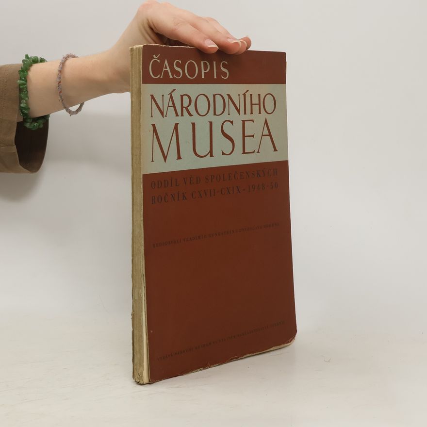 Kolektiv autorů Časopis Národního muzea 1948-50.