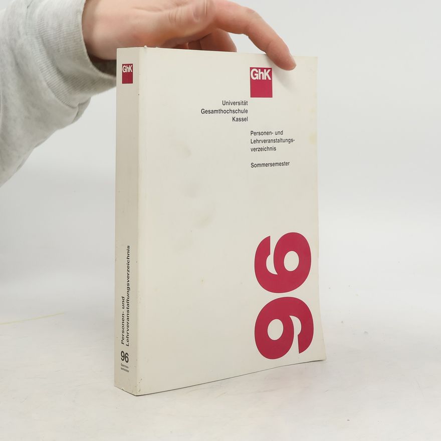 Collectif d'auteurs Personen- und Lehrveranstaltungsverzeichnis 96