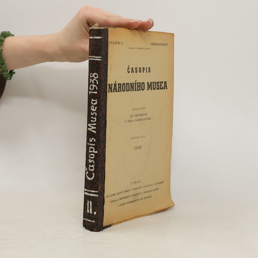 Kolektiv autorů Časopis Národního muzea 1938