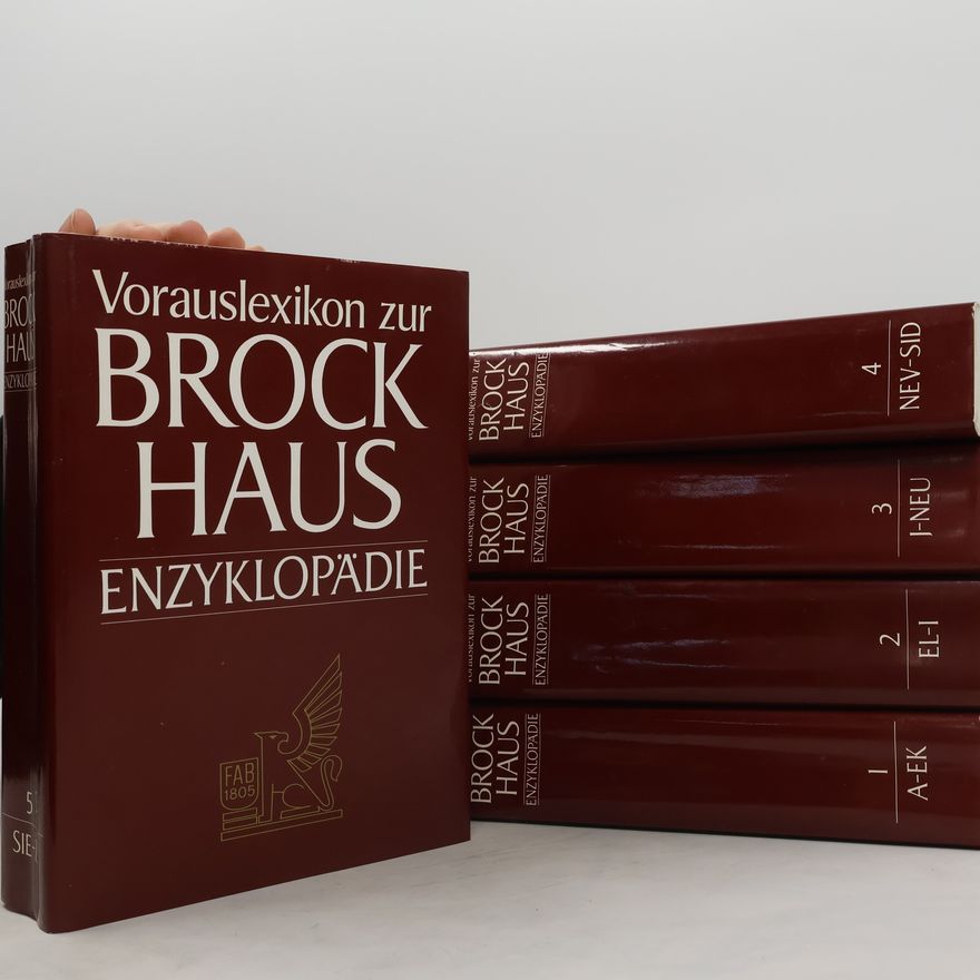 Autorenkollektiv Vorauslexikon zur Brockhaus Enzyklopädie 1 - 5