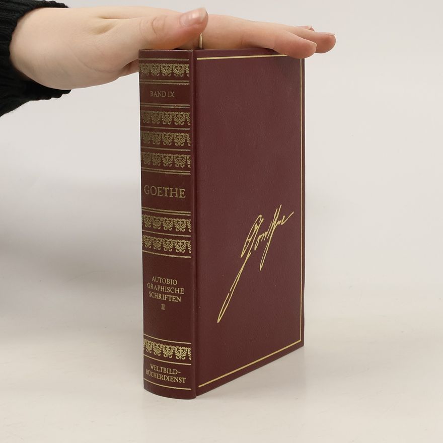 Johann Wolfgang von Goethe Goethe's Werke IX.