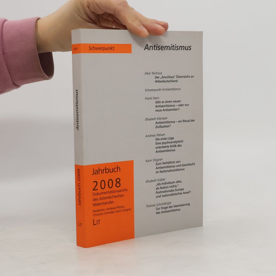 Autorenkollektiv Jahrbuch 2008. Antisemitismus