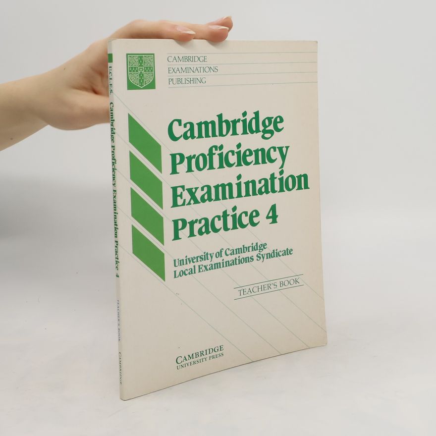 Autorenkollektiv Cambridge Proficiency Examination Practice. Teacher's Book 4