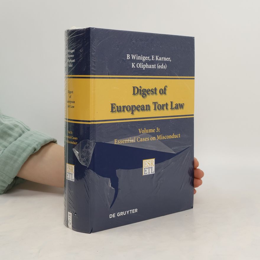 Bénédict Winiger Essential cases on misconduct
