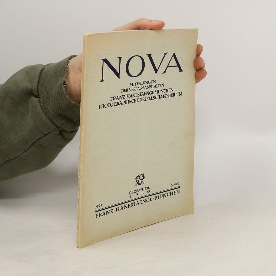 Autorenkollektiv Nova. Mitteilungen der Verlagsanstalten