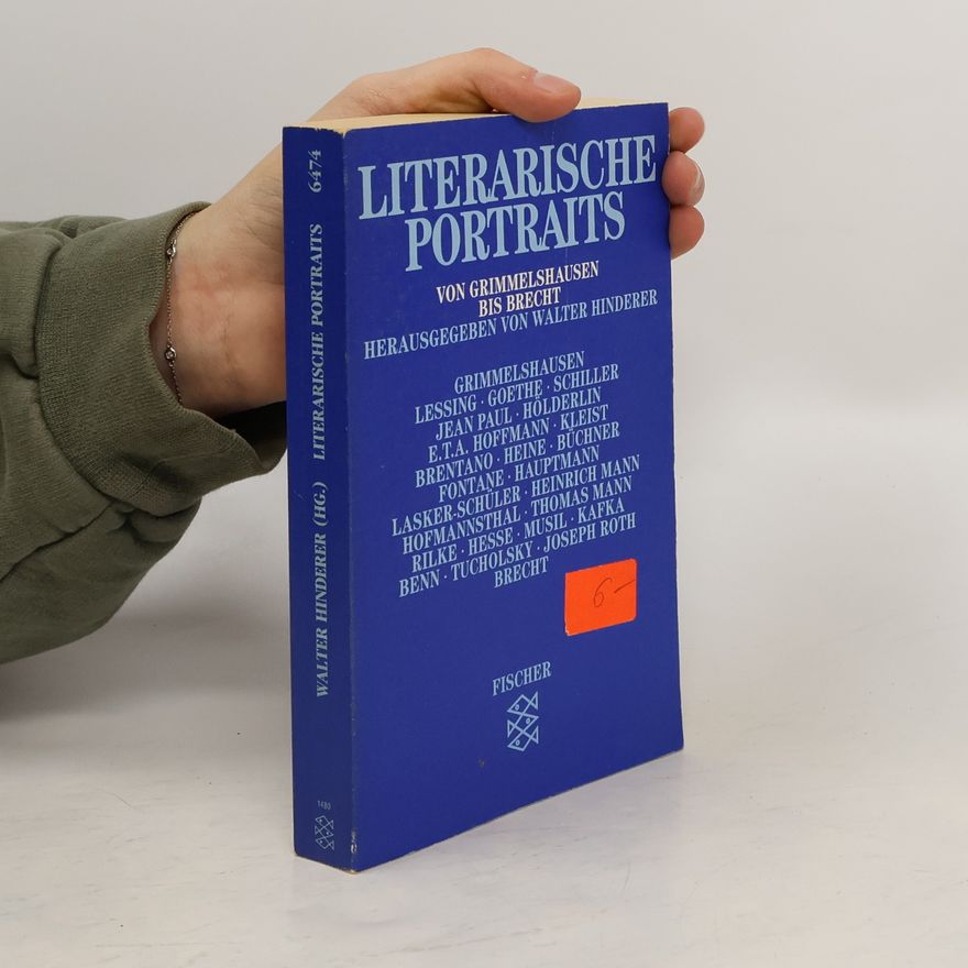 Walter Hinderer Literarische Portraits