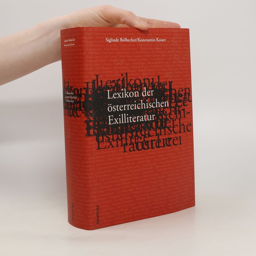 Siglinde Bolbecher Lexikon der österreichischen Exilliteratur