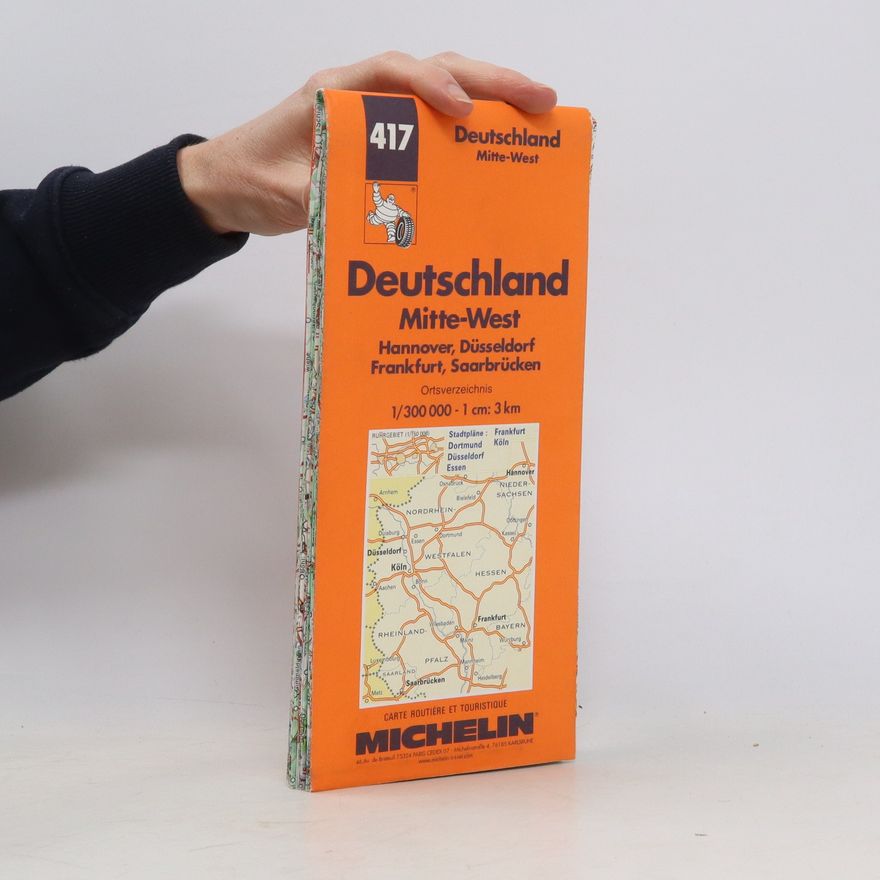 Autorenkollektiv Michelin Germany Midwest Map No. 417