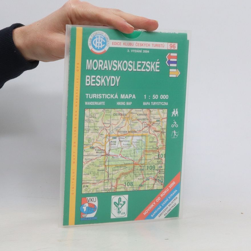 Kolektiv autorů Moravskoslezské Beskydy: turistická mapa 1:50 000