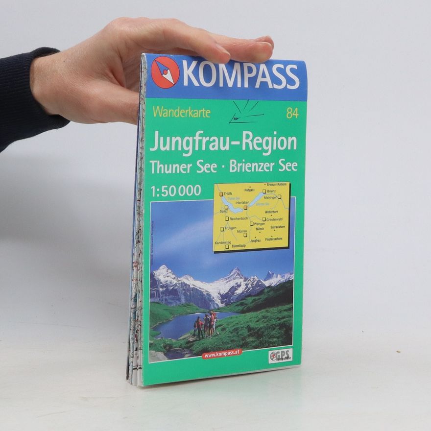 KOMPASS-Karten KOMPASS-Karten GmbH Jungfrau-Region 84 Thunersee, Brienzersee