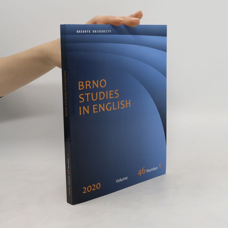 Autorenkollektiv Brno studies in English. Volume 46, No. 1, 2020