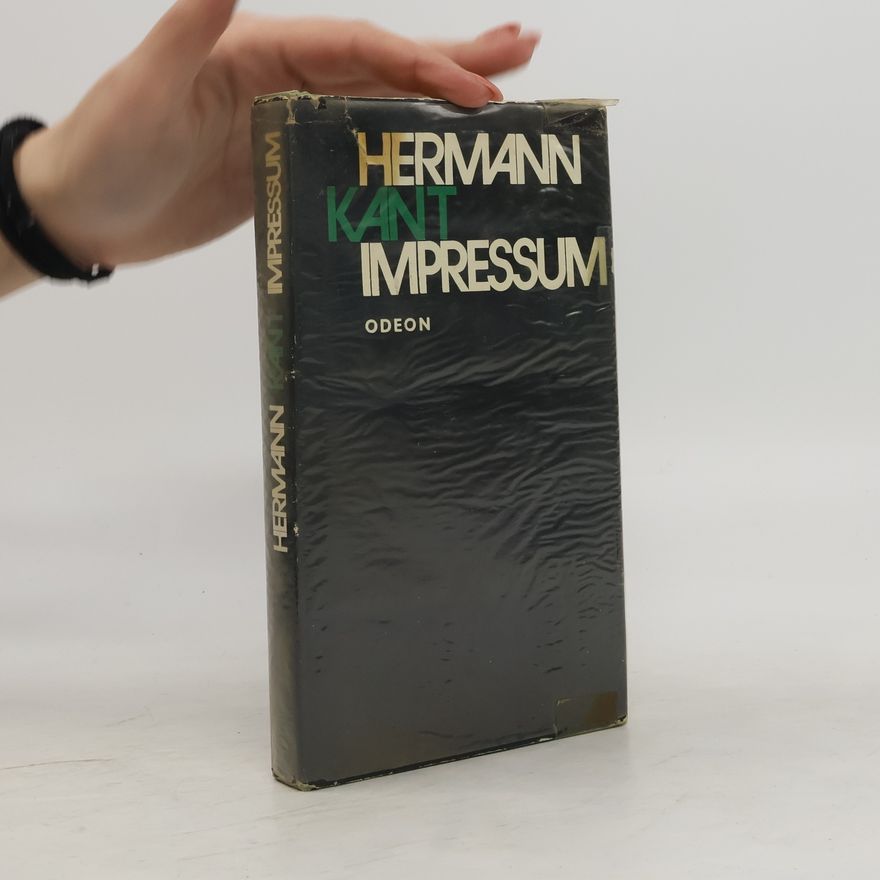 Hermann Kant Impressum