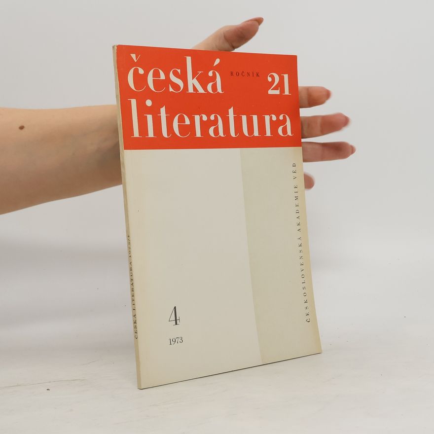 Various authors Česká literatura 4/1973