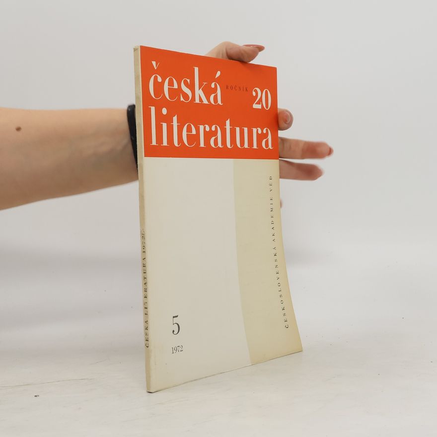 Various authors Česká literatura 5/1972