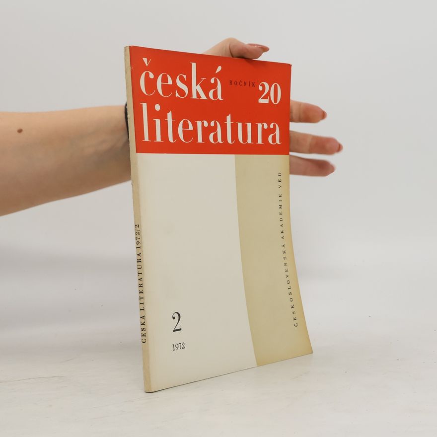 Various authors Česká literatura 2/1972