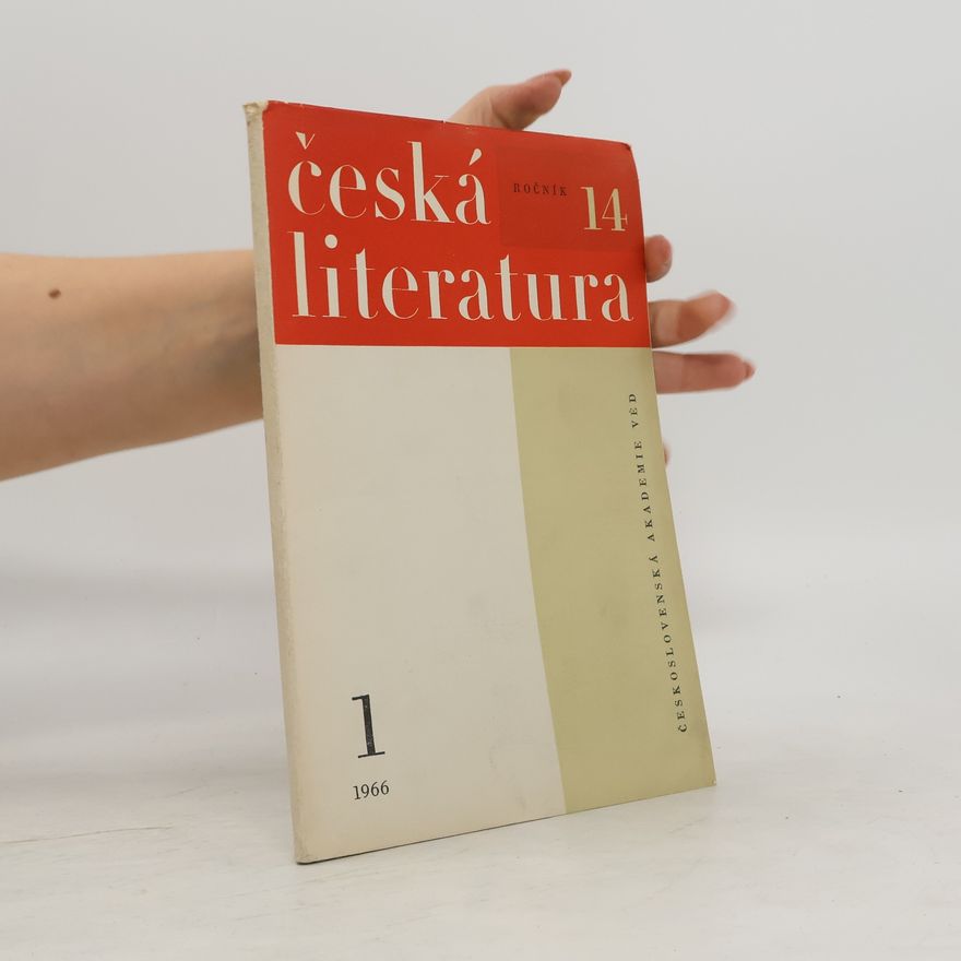 Various authors Česká literatura 1/1966