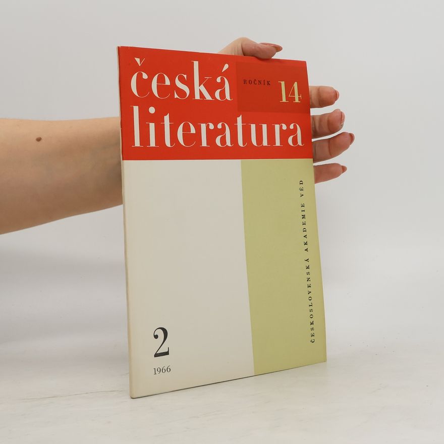 Autorenkollektiv Česká literatura 2/1966