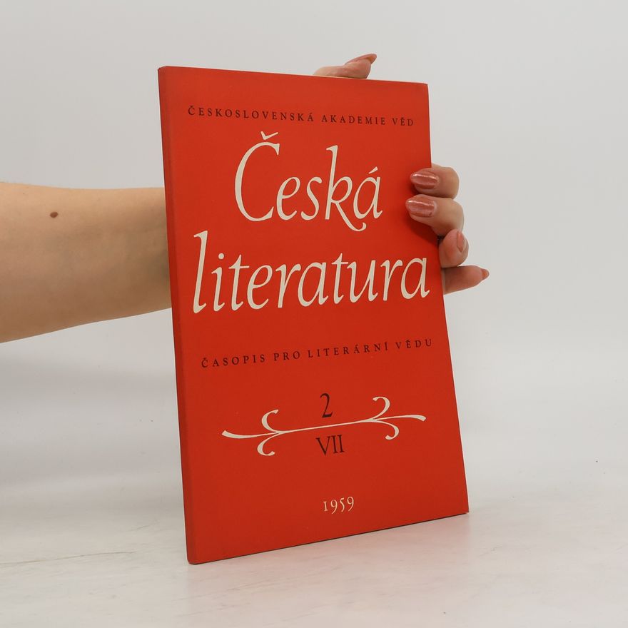 Various authors Česká literatura 2/1959