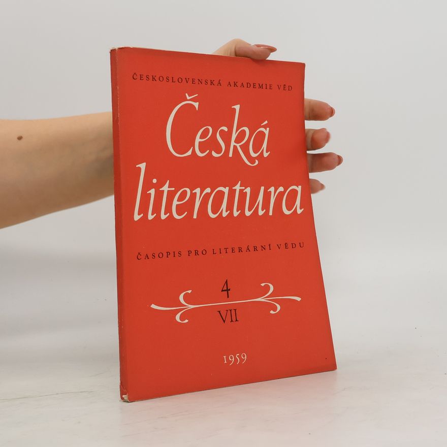 Various authors Česká literatura 4, VII