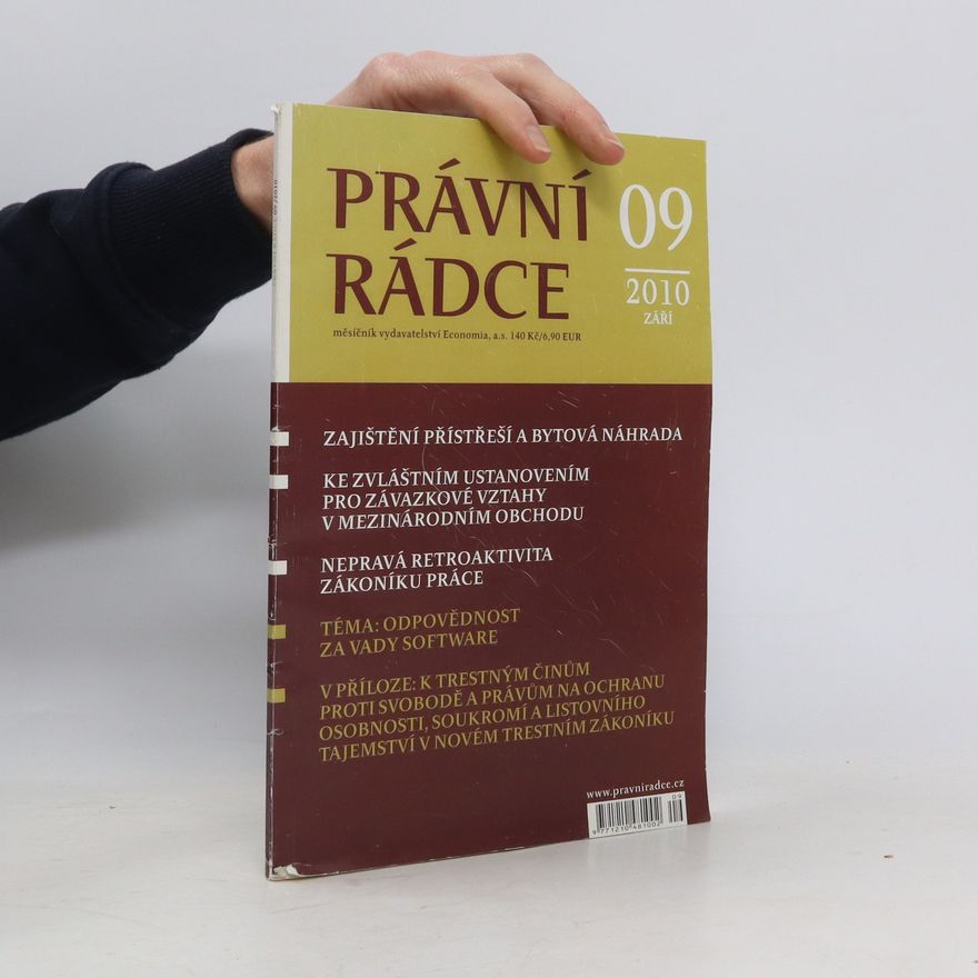 Kolektiv autorů Právní rádce 09/2010