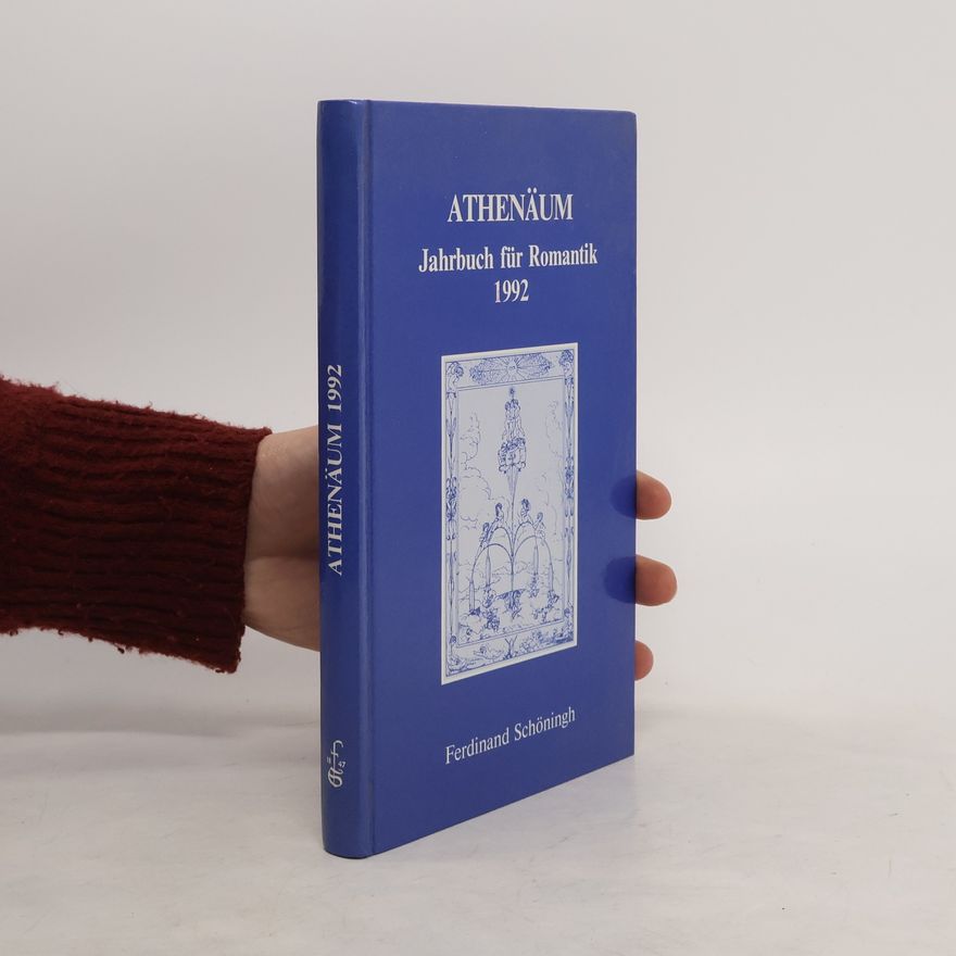 Collectif d'auteurs Athenäum. Jahrbuch für Romantik 1992