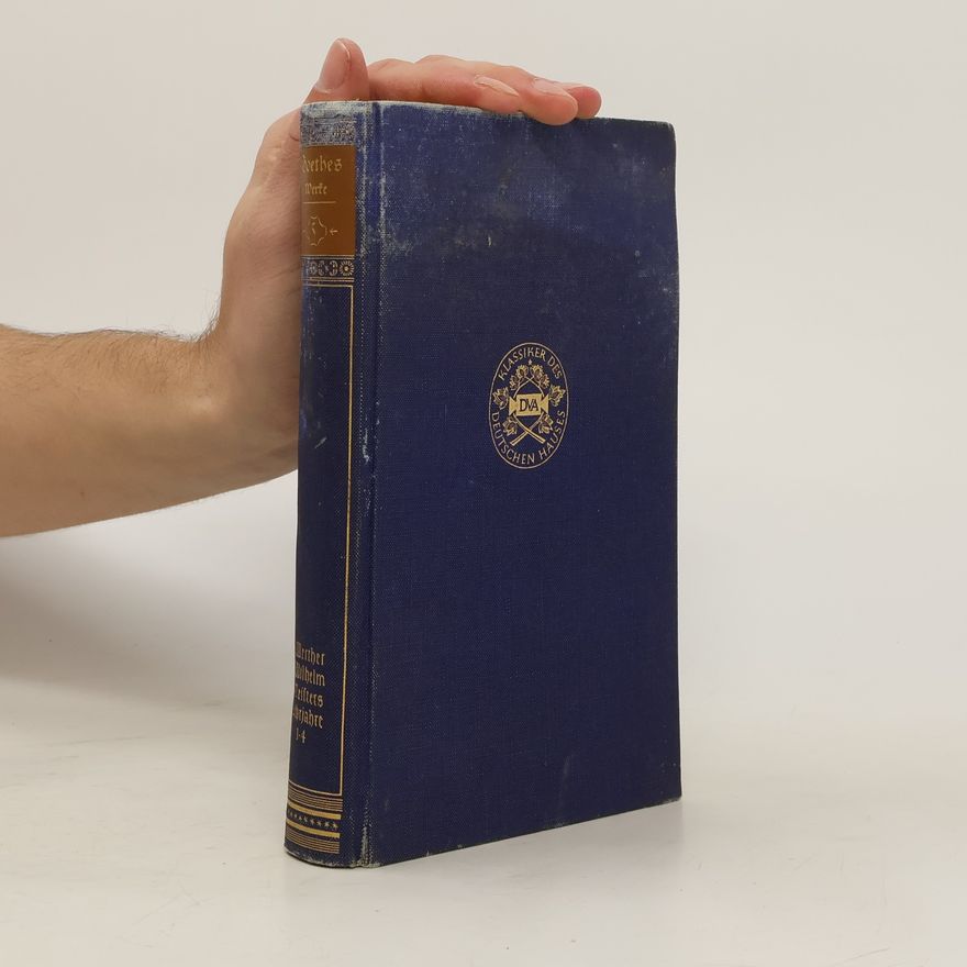 Johann Wolfgang von Goethe Goethes Werke 14