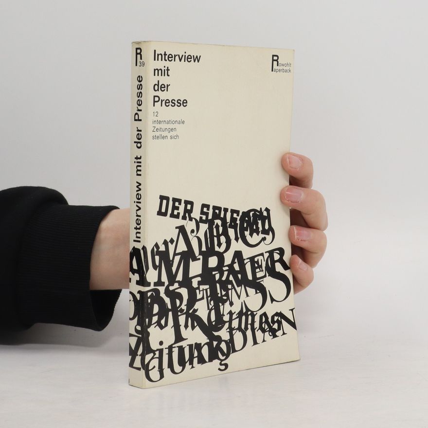 Roland H. Wiegenstein Interview mit der Presse. 12 internationale Zeitungen stellen sich