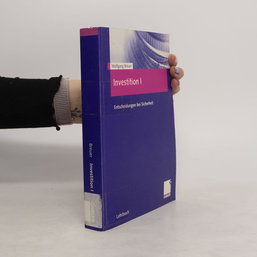 Wolfgang Breuer Investition 1