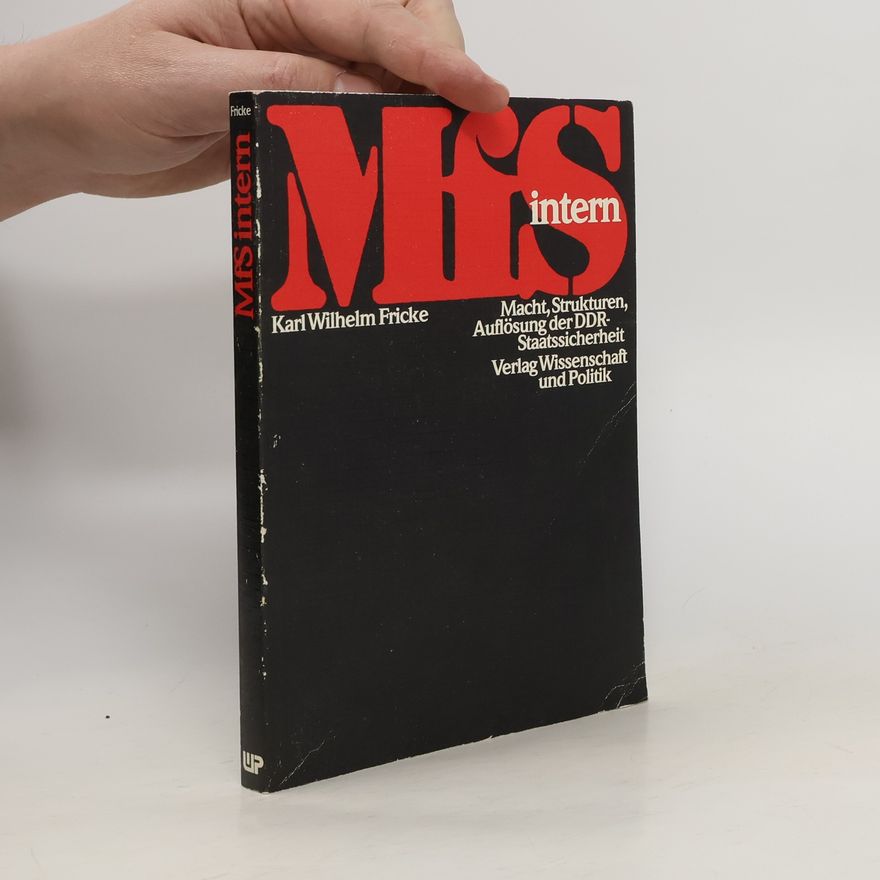 Karl Wilhelm Fricke MfS intern