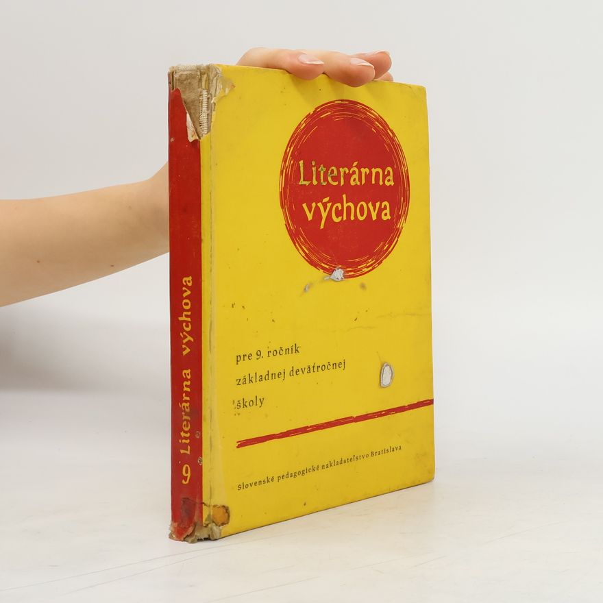 Oľga Hoffstädterová Literárna výchova pre 9. ročník základnej devätročnej školy