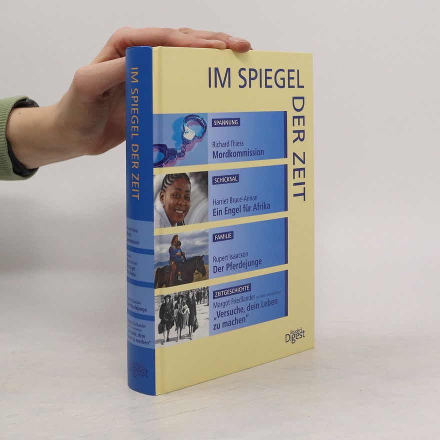 Margot Friedländer Mordkommission / Ein Engel fur Afrika / Der Pferdejunge / "Versuche, dein Leben zu machen"