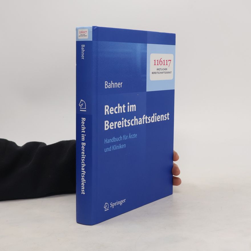 Beate Bahner Recht im Bereitschaftsdienst