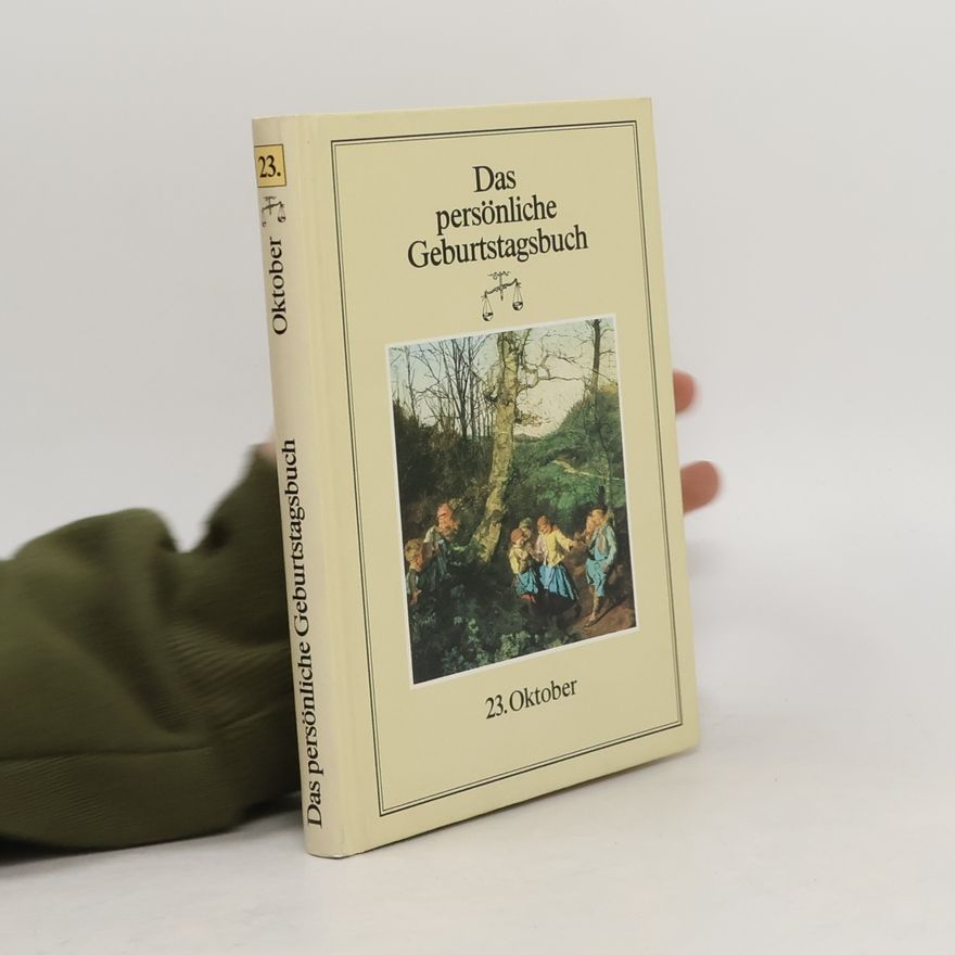 Various authors Das persönliche Geburtstagsbuch
