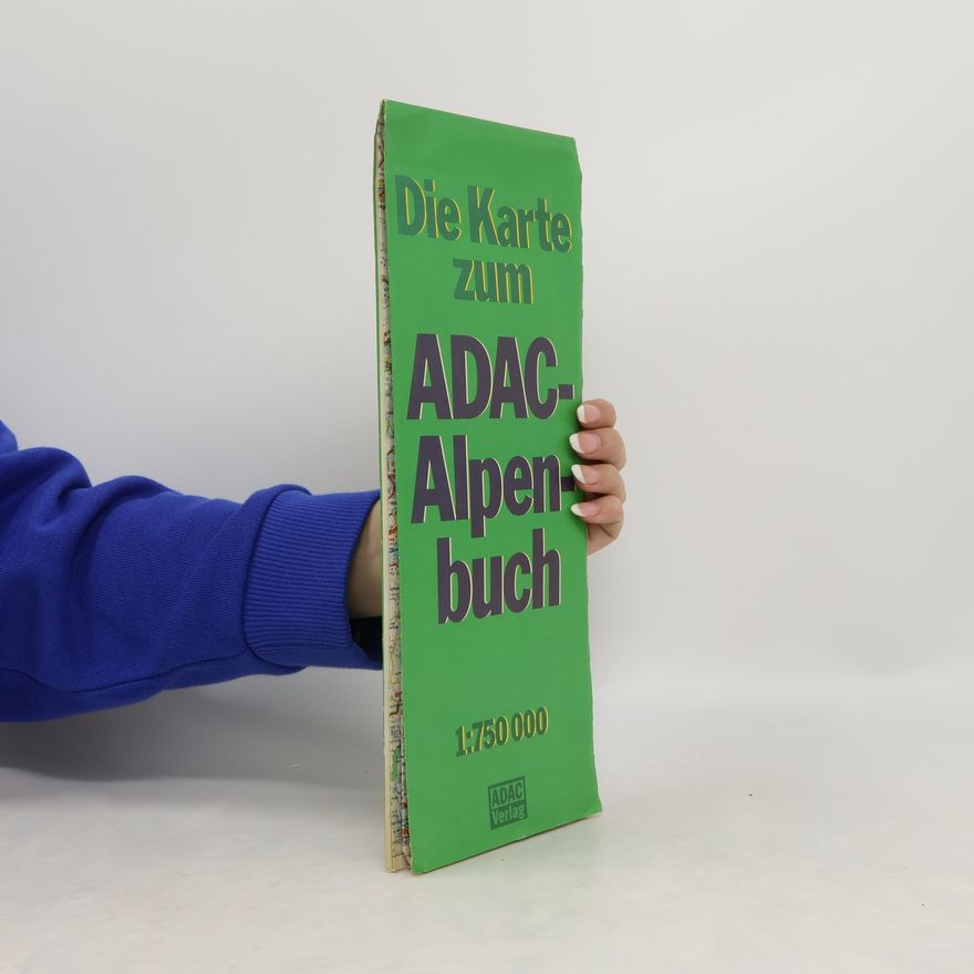AA.VV. Die Karte zum ADAC-Alpenbuch. 1:750 000