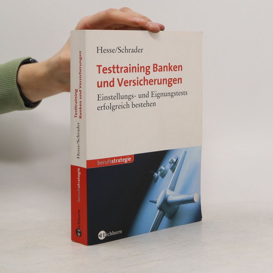 Jürgen Hesse Testtraining Banken und Versicherungen
