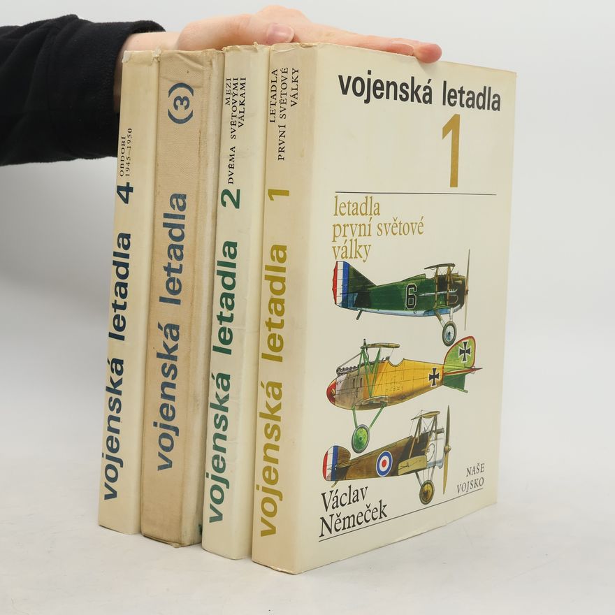 Václav Němeček Vojenská letadla 1-4