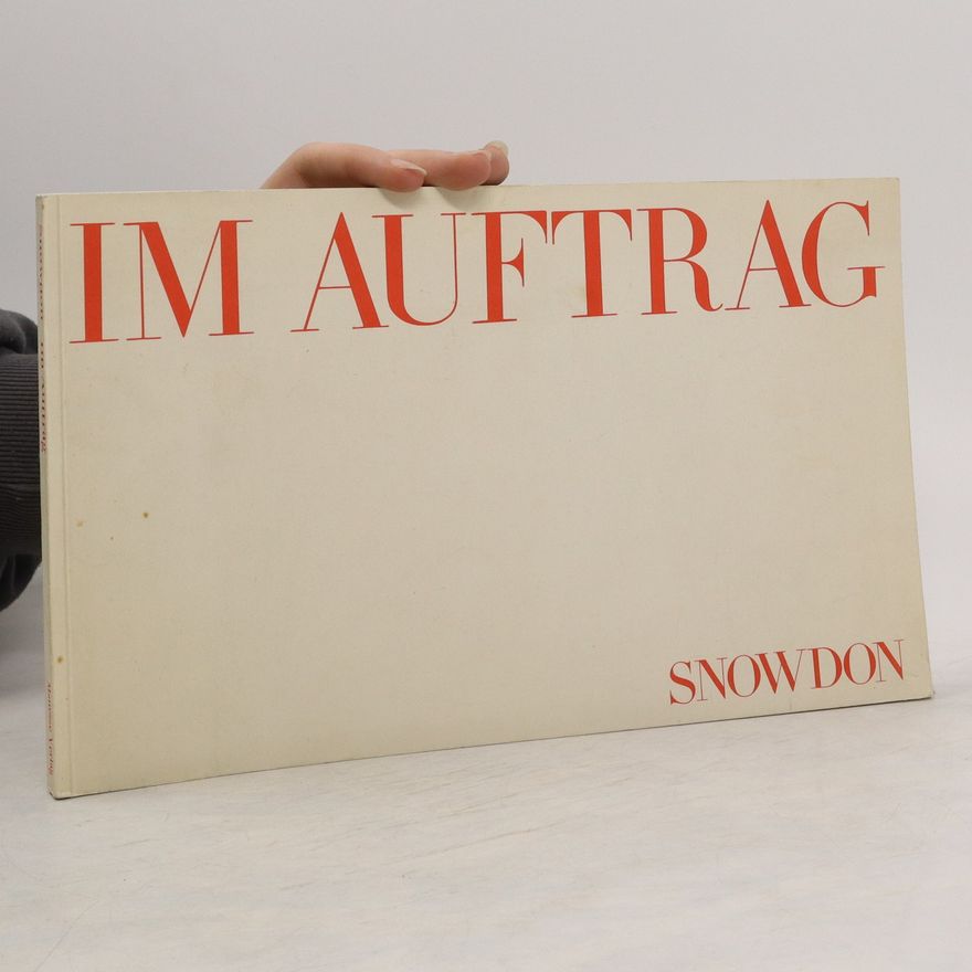Antony Armstrong Jones of Snowdon Im Auftrag