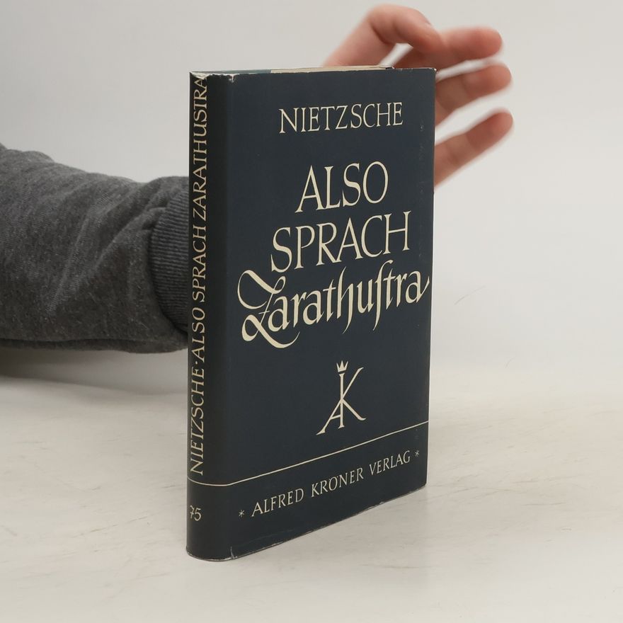 Friedrich Nietzsche Also Sprach Zarathustra