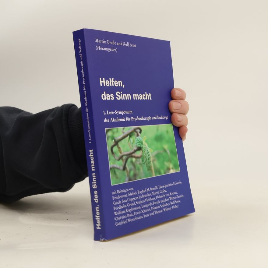 Friedemann Alsdorf Helfen, das Sinn macht