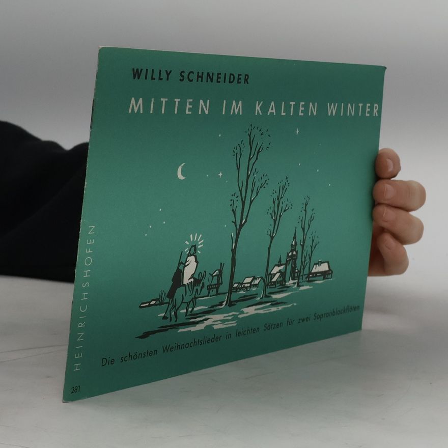 Schneider Mitten im kalten Winter