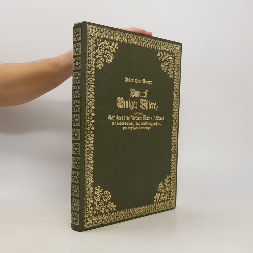 Johann Elias Ridinger Entwurff einiger Thiere