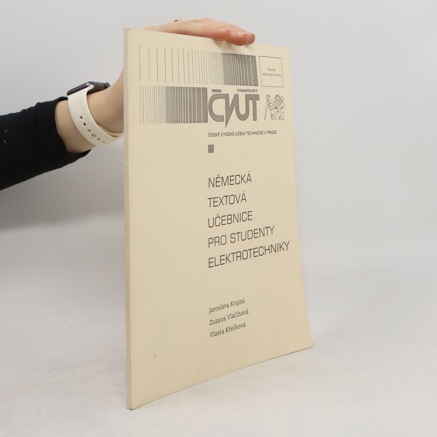 Vlasta Křečková Německá textová učebnice pro studenty elektrotechniky