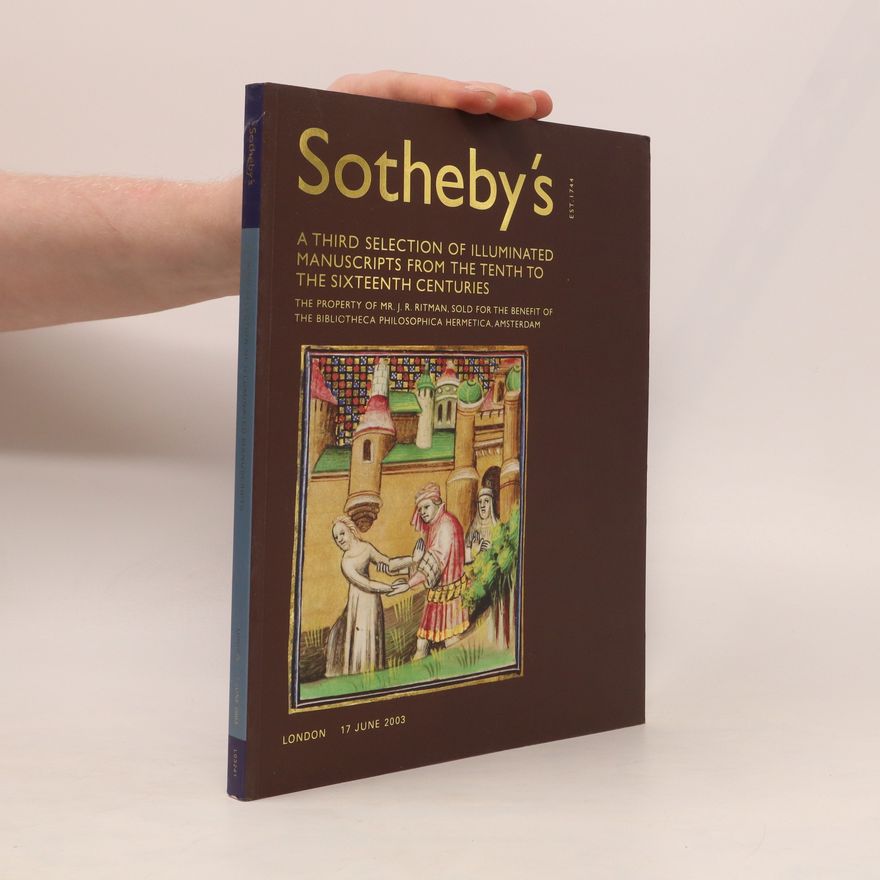 Autorenkollektiv Sotheby´s Western Manuscripts and Miniatures 2003