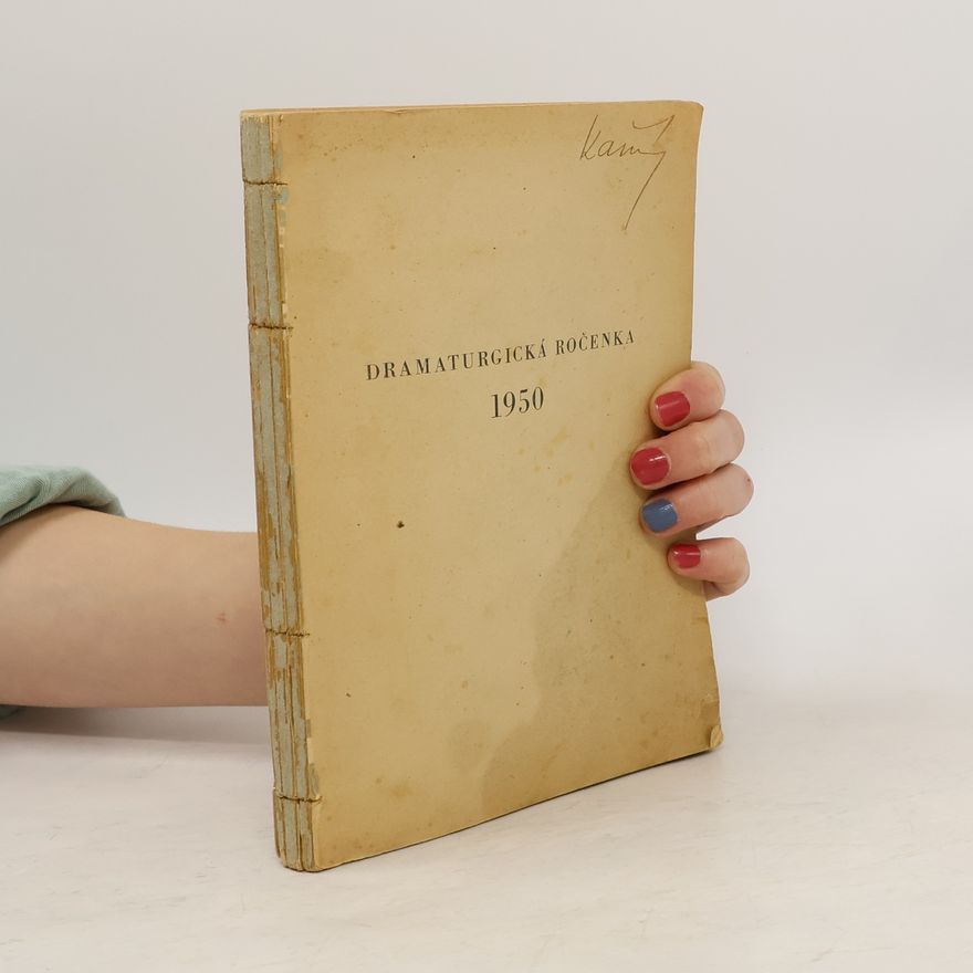 Kolektiv autorů Dramaturgická ročenka 1950