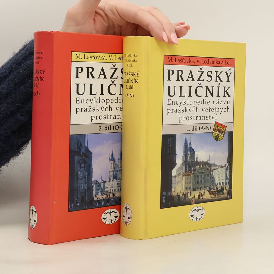 Václav Ledvinka Pražský uličník. Encyklopedie názvů pražských veřejných prostranství 1-2
