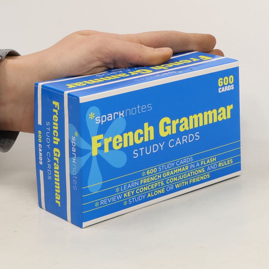 Kolektiv autorů French Grammar SparkNotes Study Cards