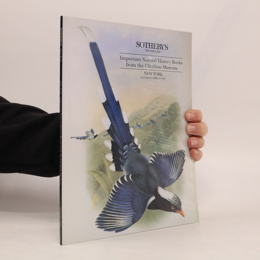 Kolektiv autorů Important Natural History Books from the Glenbow Museum