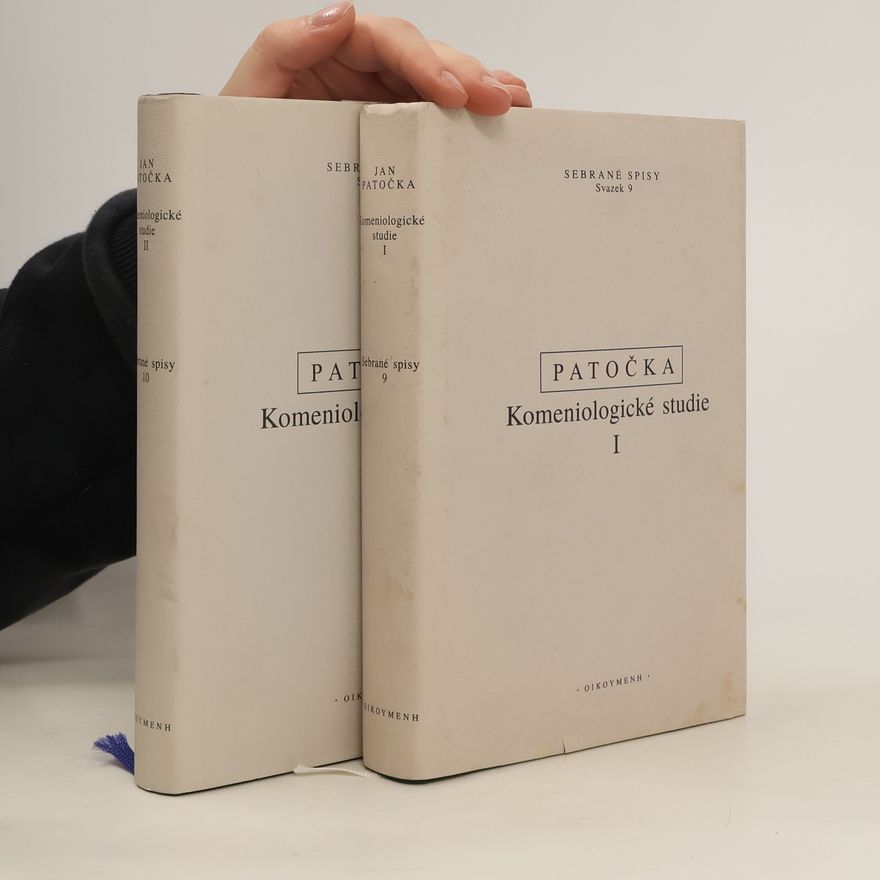 Jan Patočka Komeniologické studie I. - II.
